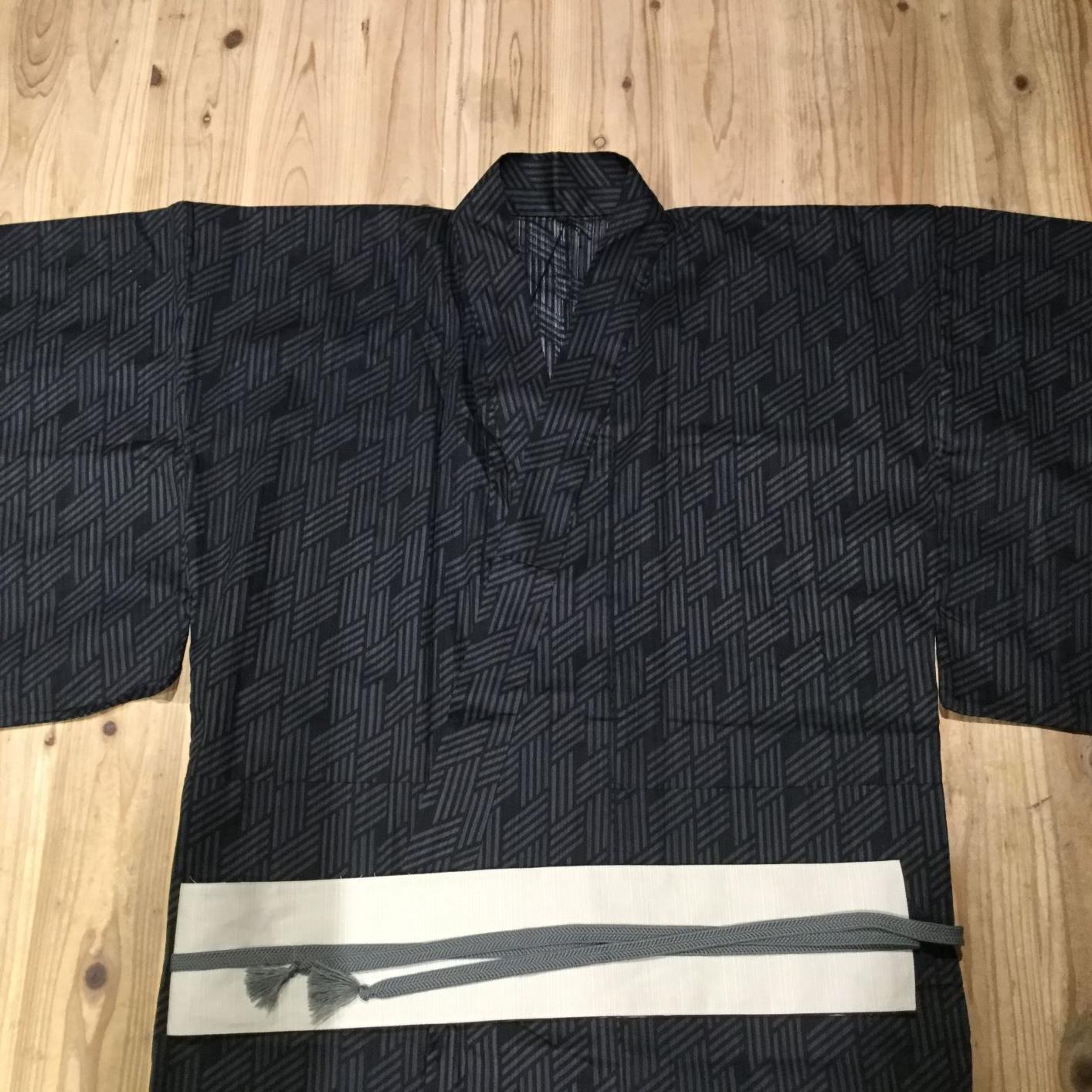 無印良品麻の葉柄・浴衣